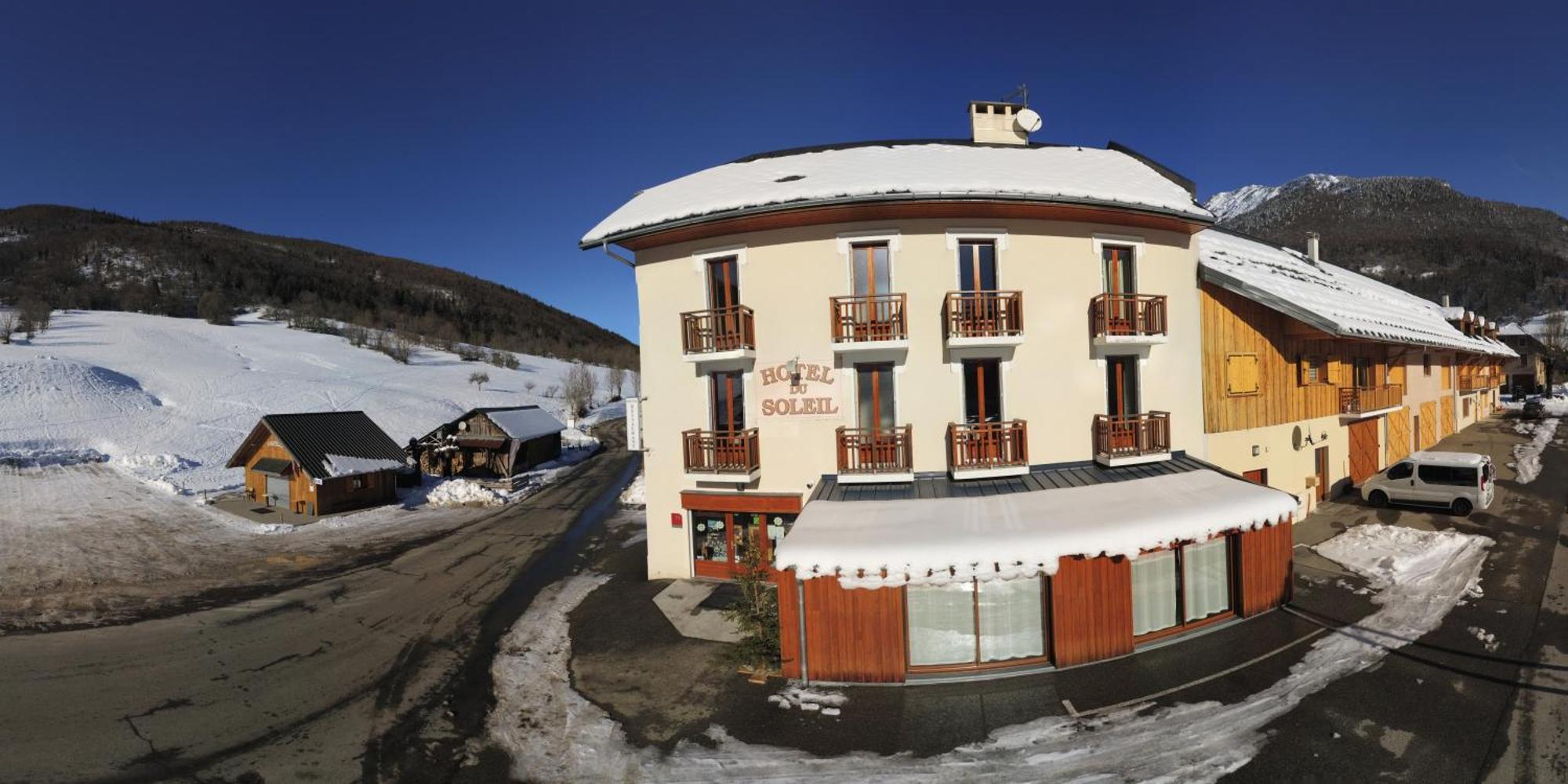 Hotel Du Soleil Aillon-le-Jeune Exterior photo